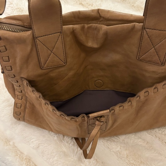 Kooba Tan Leather Bag - Picture 10 of 13